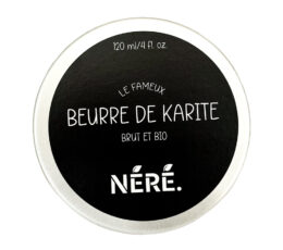 Beurre de karité brut non raffiné 120ml